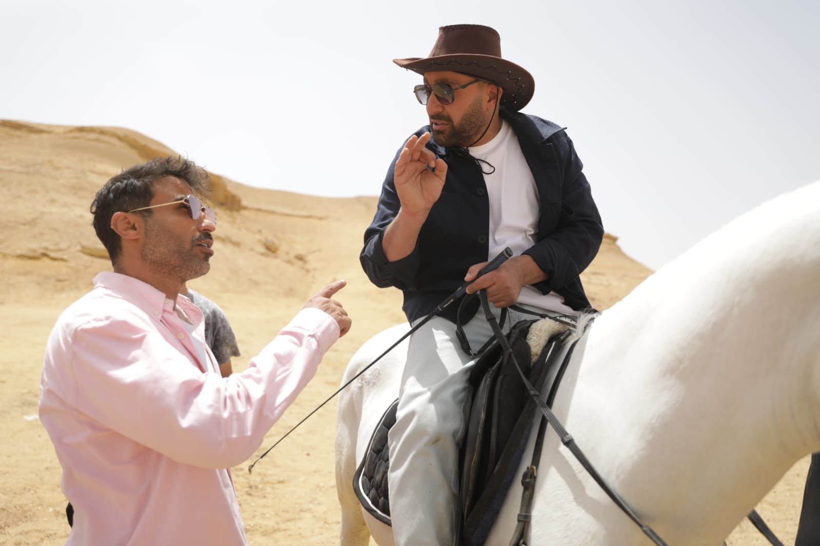 السقا وفهمي في