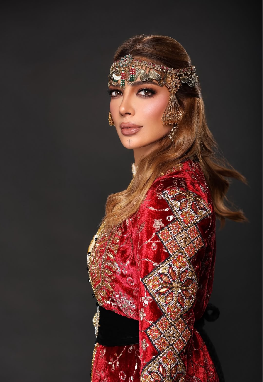 أصالة بإطلالة الحسكة (سوشيال ميديا)