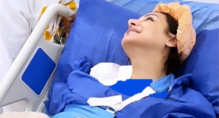 أنغام في المستشفى (إنستغرام)