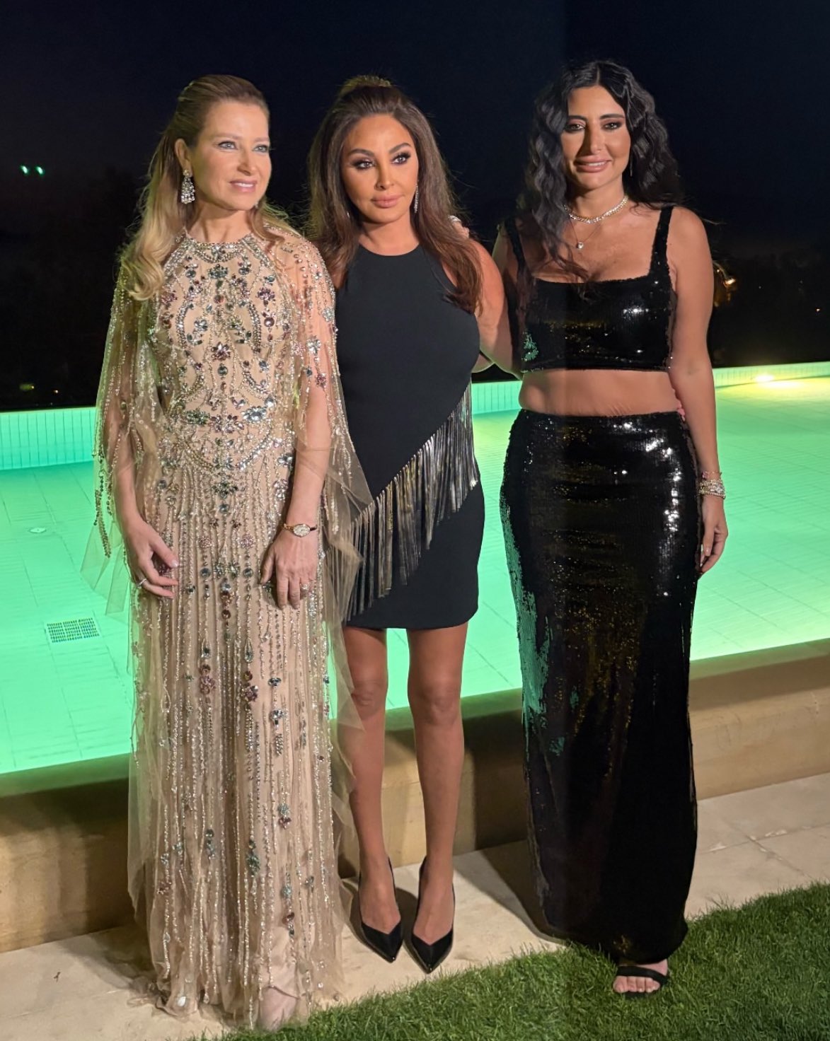 إليسا مع كلودين صعب (سوشيال ميديا)