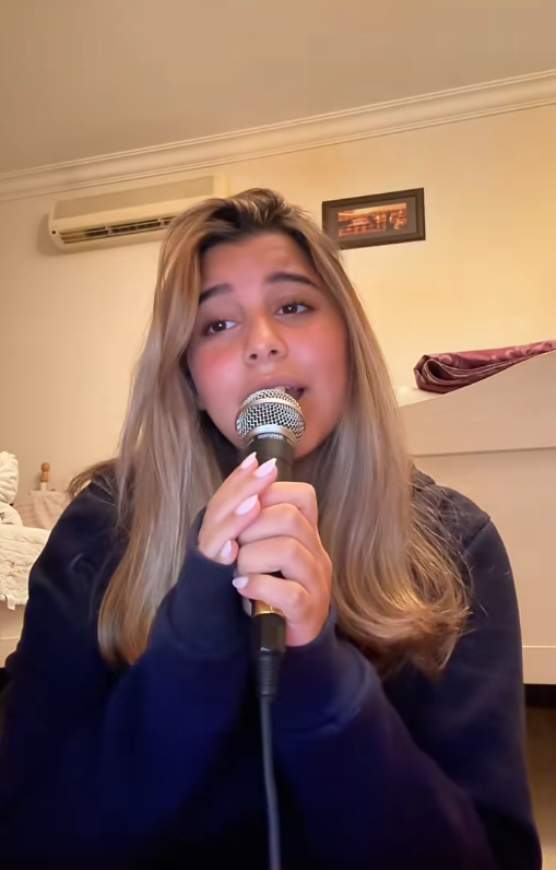 ابنه شيرين عبد الوهاب (سوشيال ميديا)