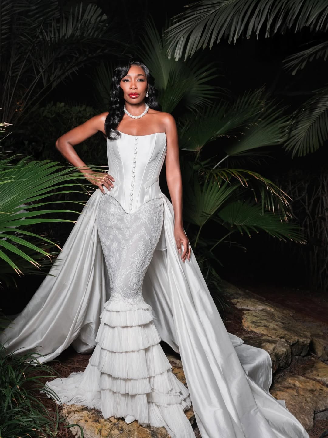 العروس فينوس ويليامز (إنستغرام)