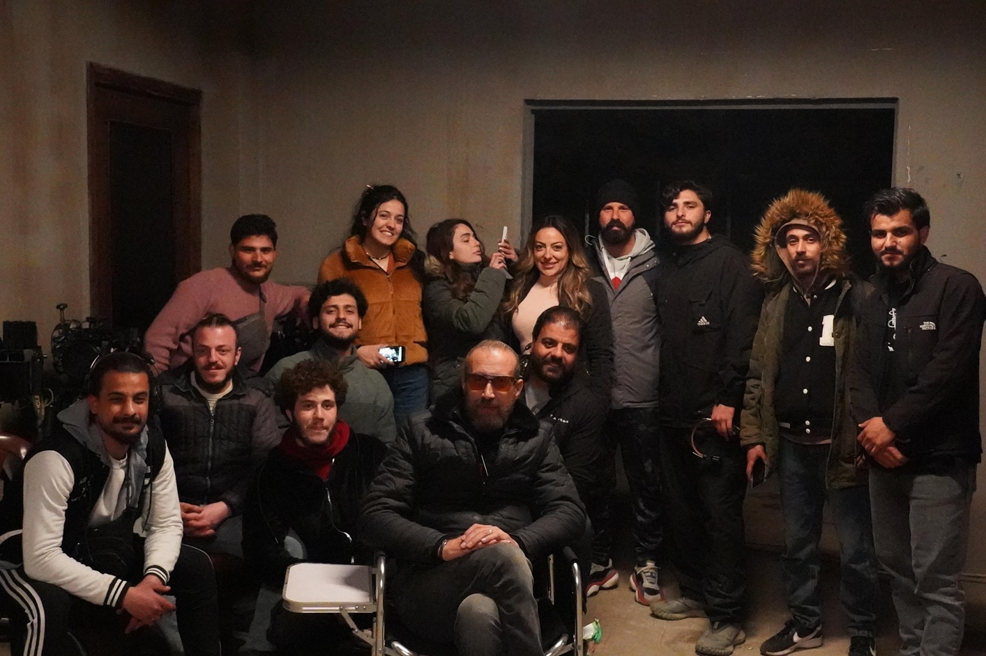 المخرج محمد لطفي وفريقه (سوشيال ميديا)