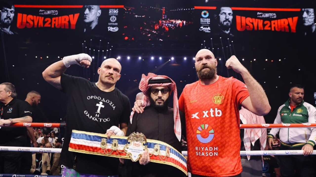 تركي آل الشيخ في أحد النزالات (سوشيال ميديا)