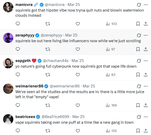 جانب من التعليقات (إكس)