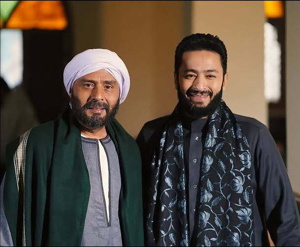 حمادة هلال ومحمود عبد المغني (سوشيال ميديا)