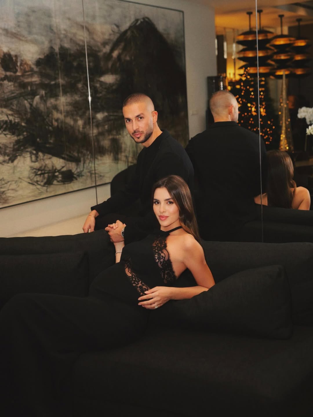 زين قطامي وسيليو صعب (إنستغرام)