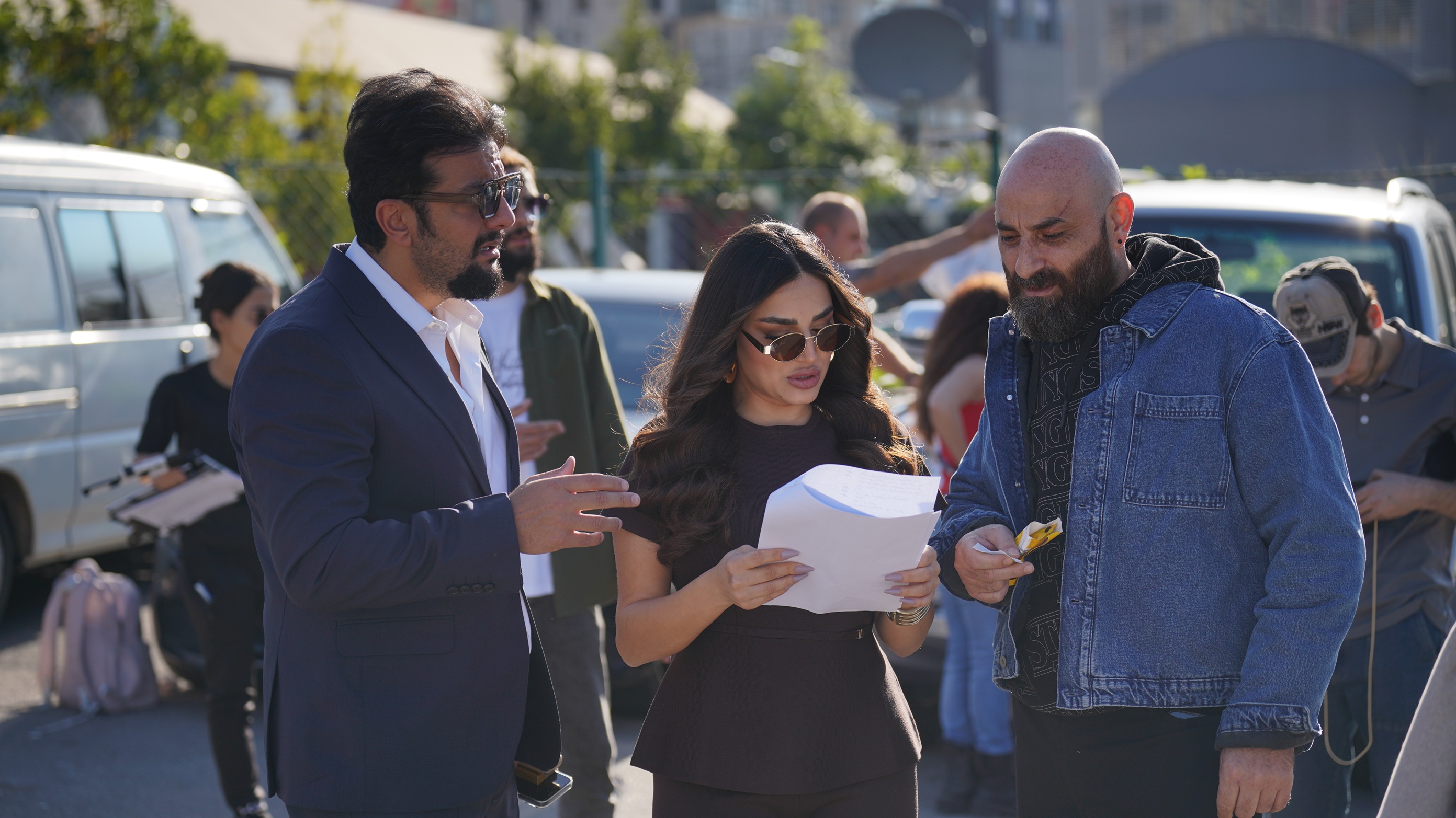 شادي الصفدي ورشا بلال وطلال مارديني (النهار)