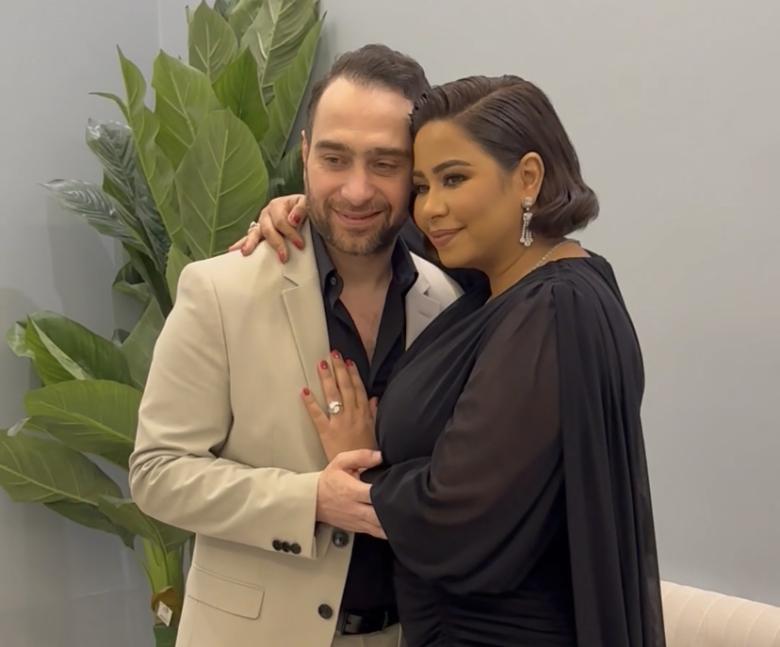 شيرين عبد الوهاب وحسام حبيب (إكس)