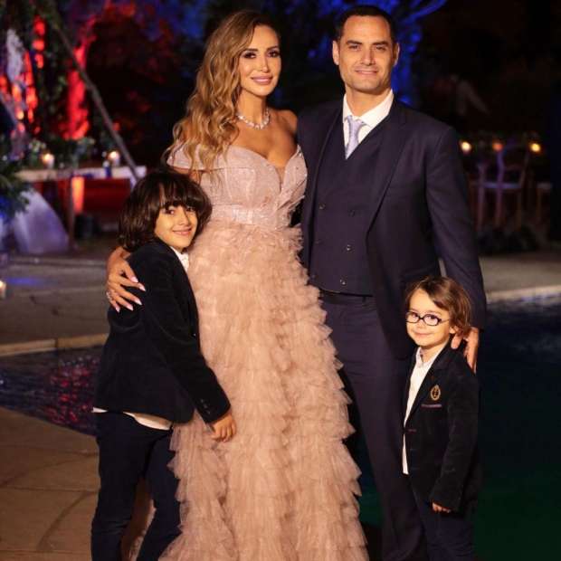 عائلة أيمن قيسوني (سوشيال ميديا)