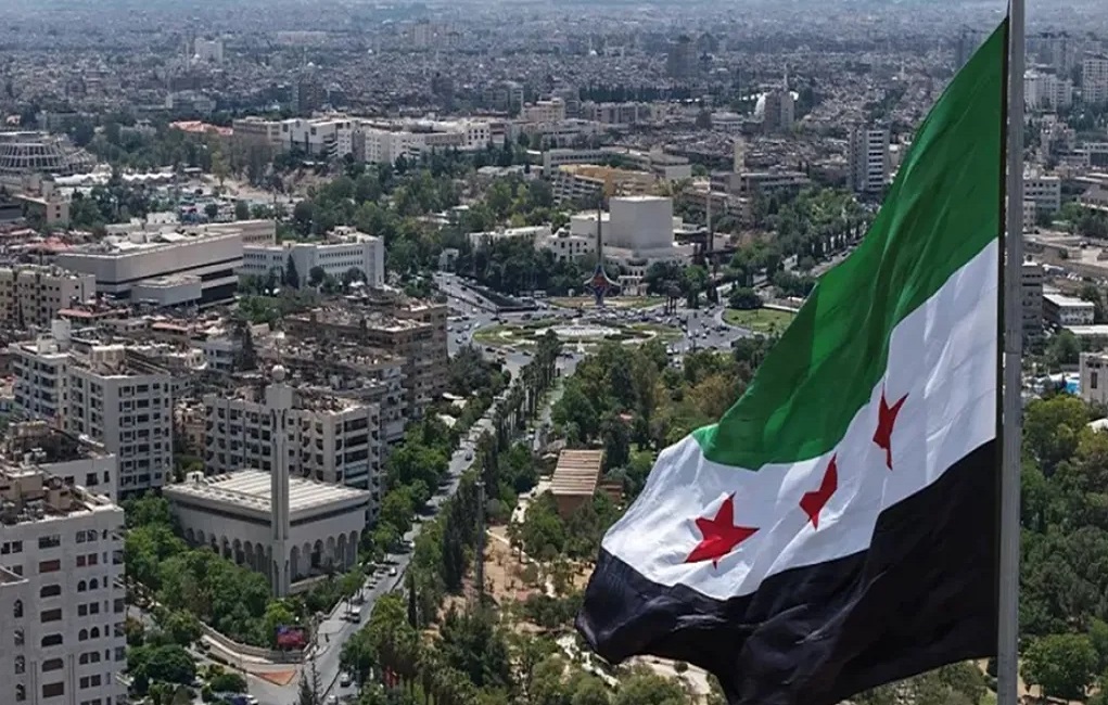 علم سوريا (أ ف ب)