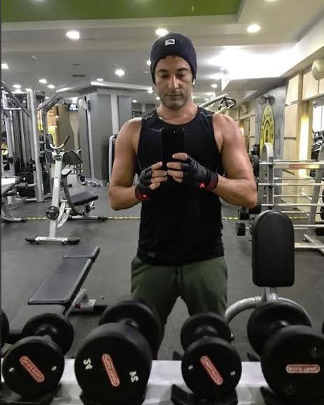 عمرو سعد في النادي الرياضي (إنستغرام)