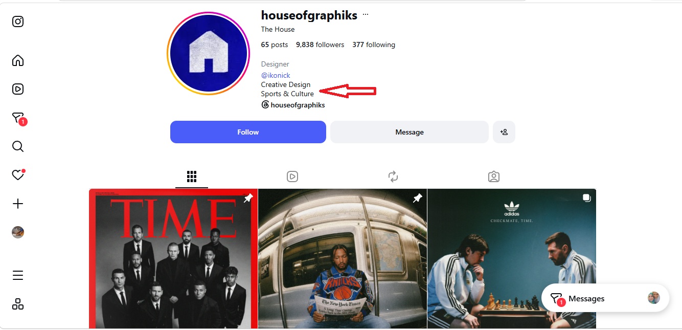 لقطة لحساب houseofgraphiks@ في انستغرام