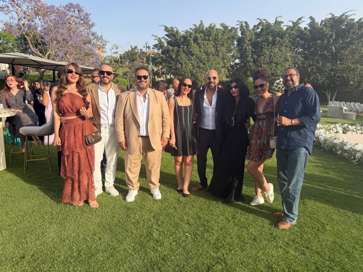 فنانون في زفاف هاني خليفة (سوشيال ميديا)