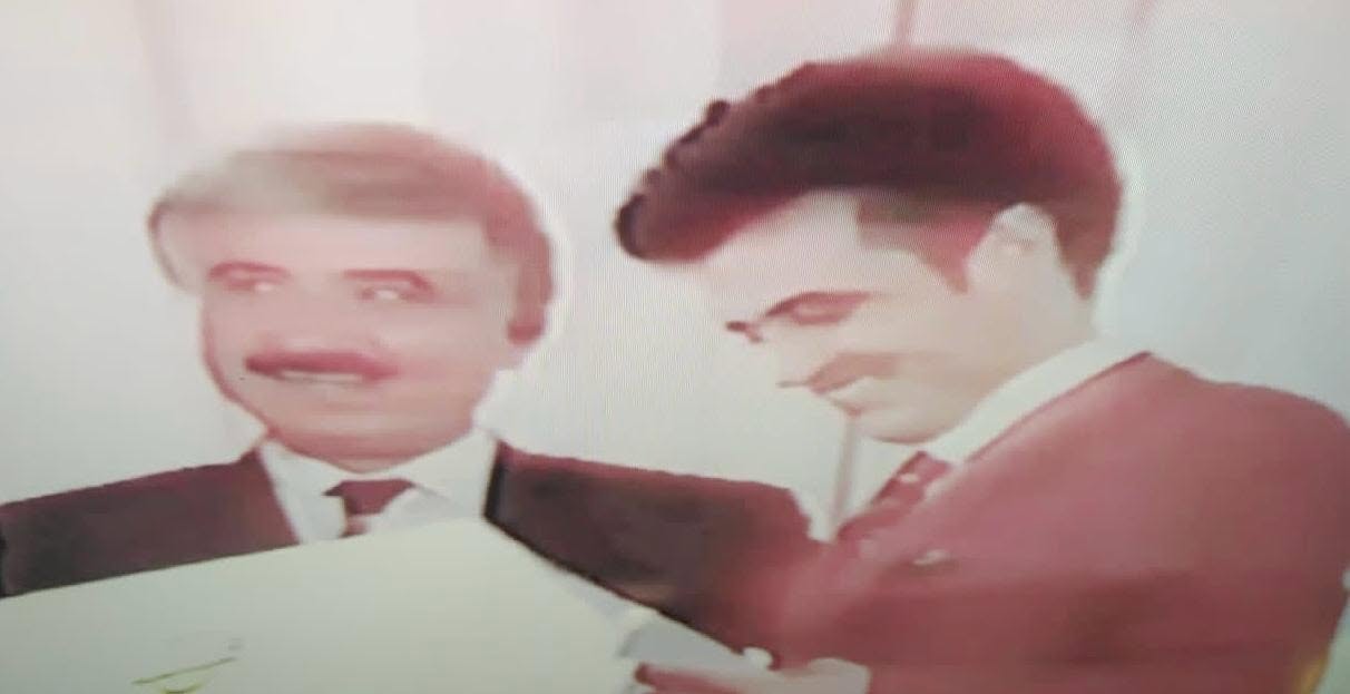 كاظم الساهر وفاروق هلال (فيسبوك)