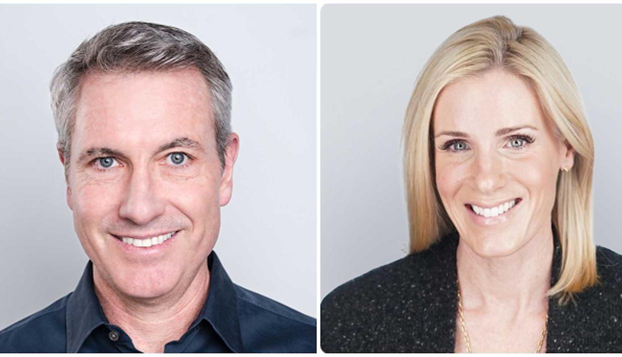 كريستين كابوت وآندي بايرون (سوشيال ميديا)