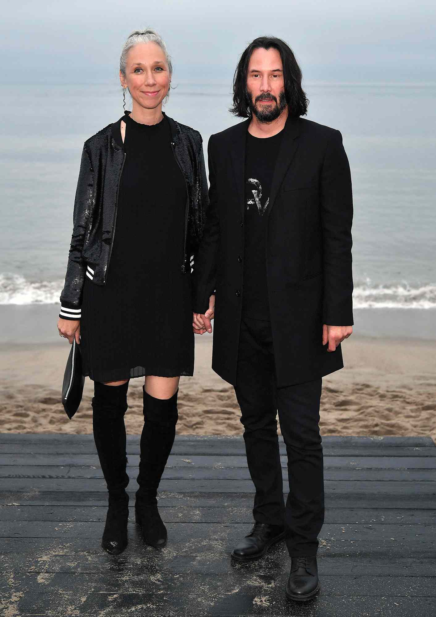 كيانو ريفز وألكساندرا غرانت (سوشيال ميديا)