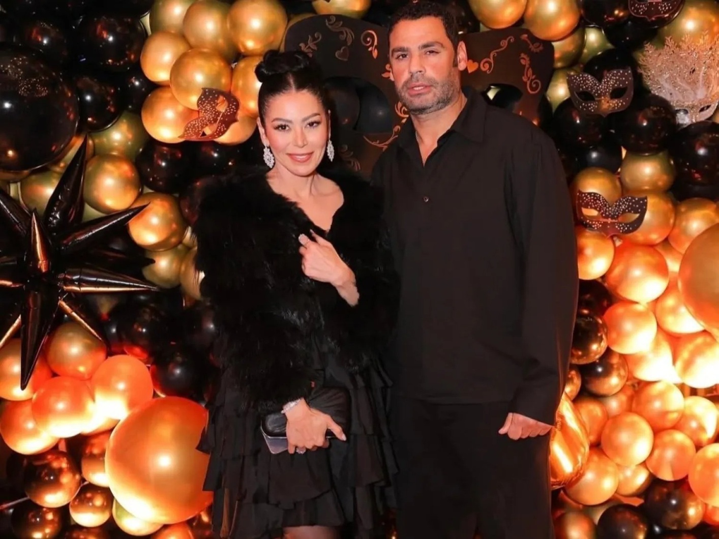 لقاء الخميسي وعمرو عبد المنصف (سوشيال ميديا)