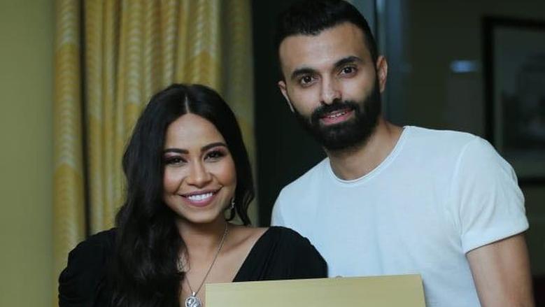 محمد الشاعر وشيرين (سوشيال ميديا)