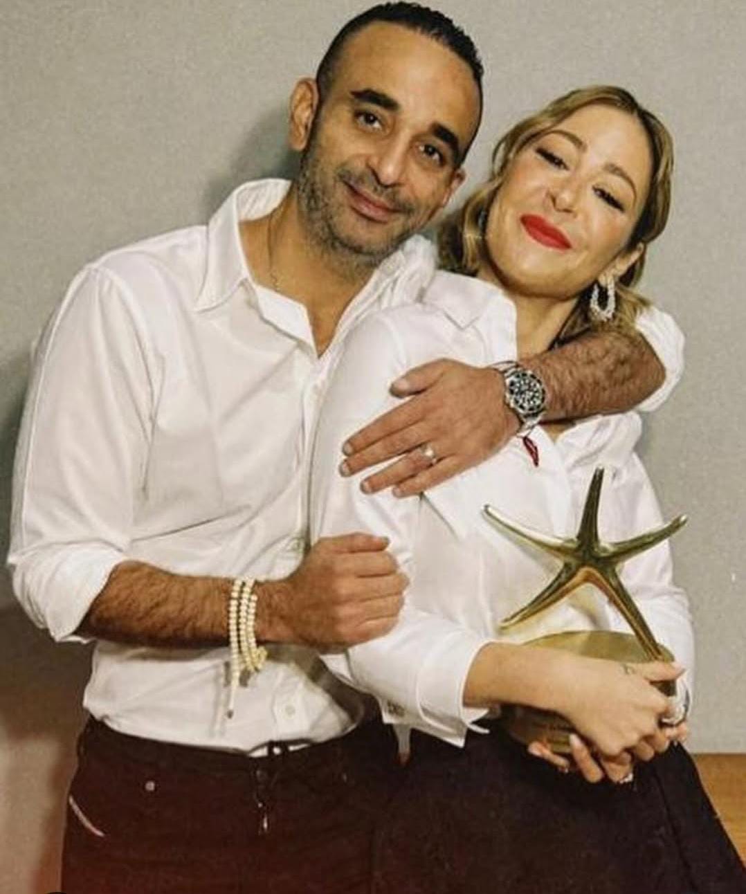 منة شلبي وأحمد الجنايني (سوشيال ميديا)