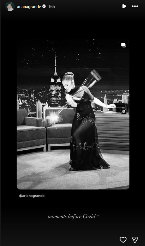 منشور أريانا غراندي (إنستغرام)