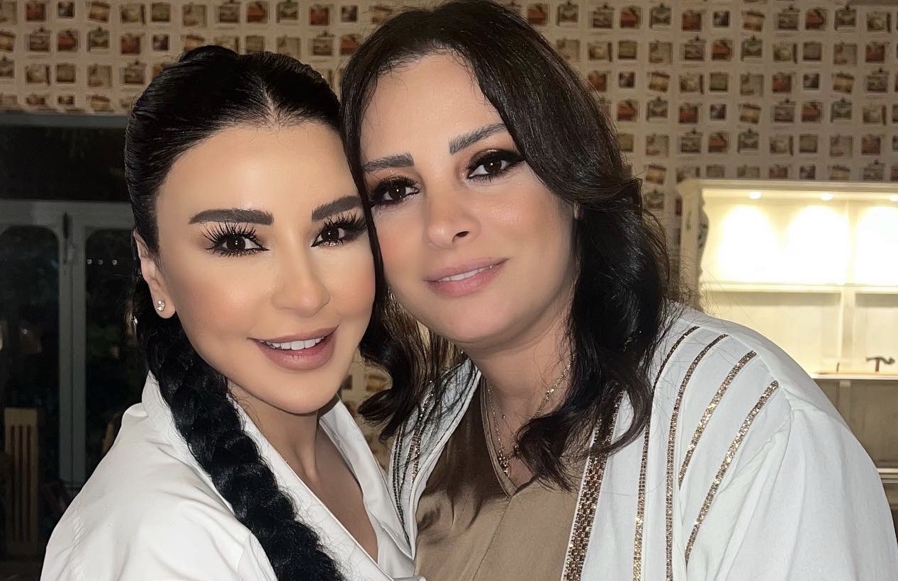 ندين جابر وماغي بوغصن