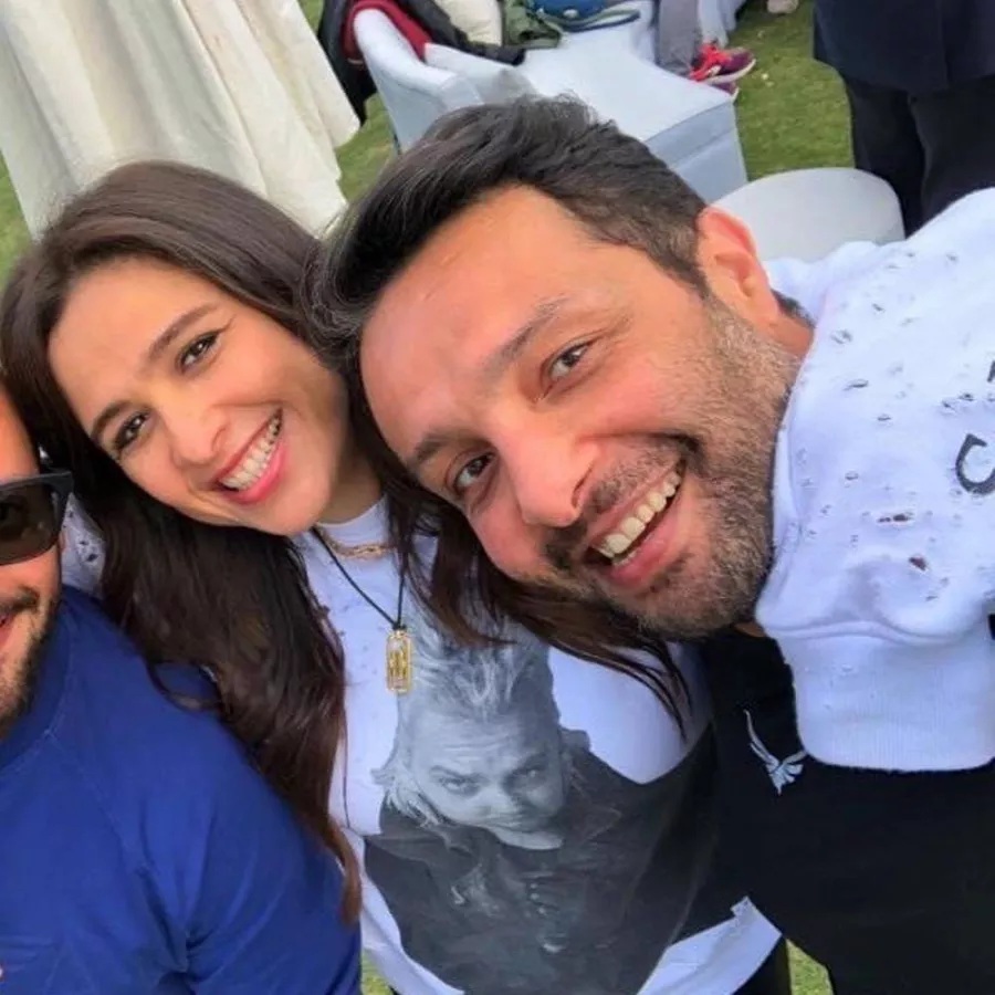 وائل عبد العزيز وياسمين عبد العزيز (سوشيال ميديا)