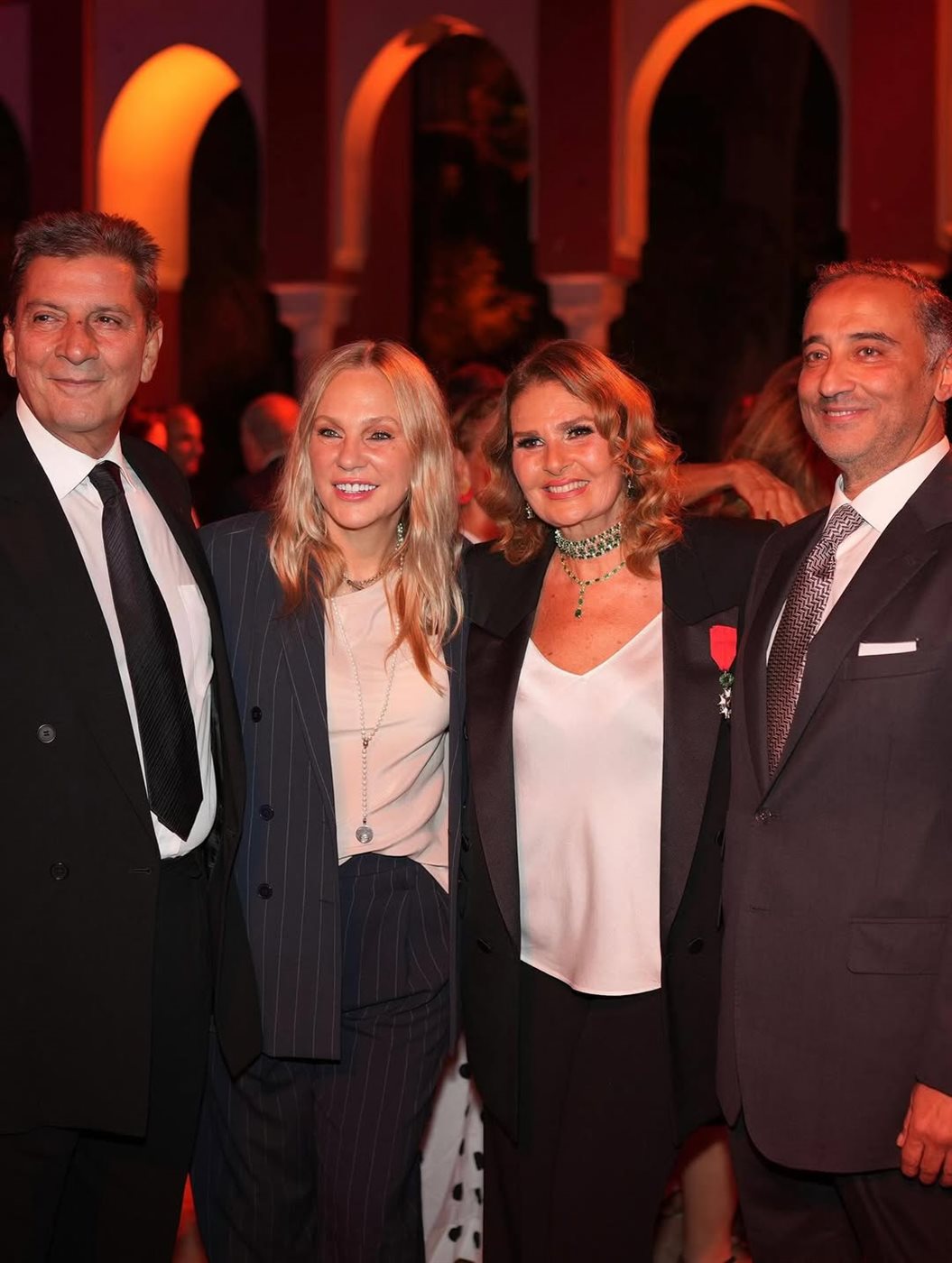 يسرا في حفل تكريمها (سوشيال ميديا)