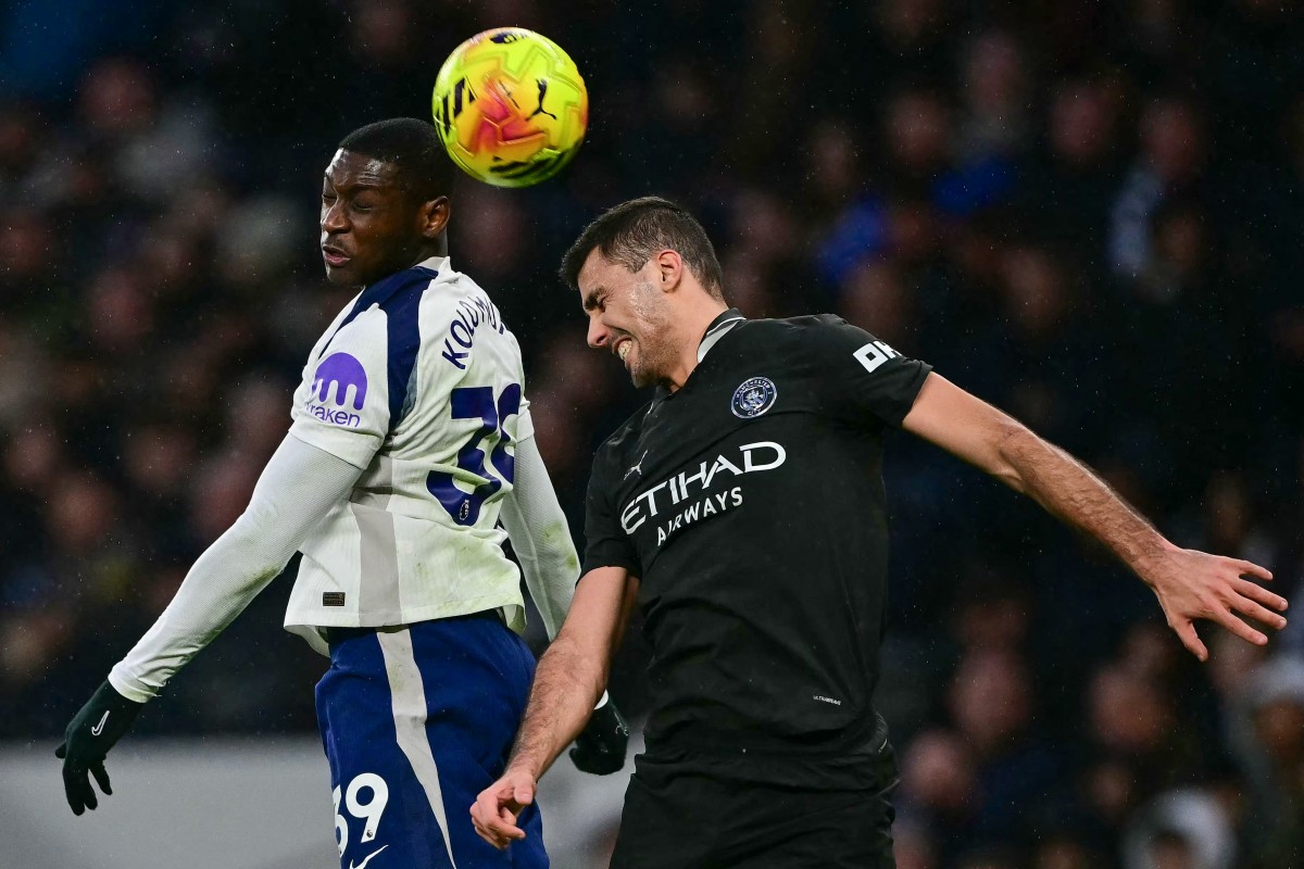 من المباراة. (أ ف ب) 