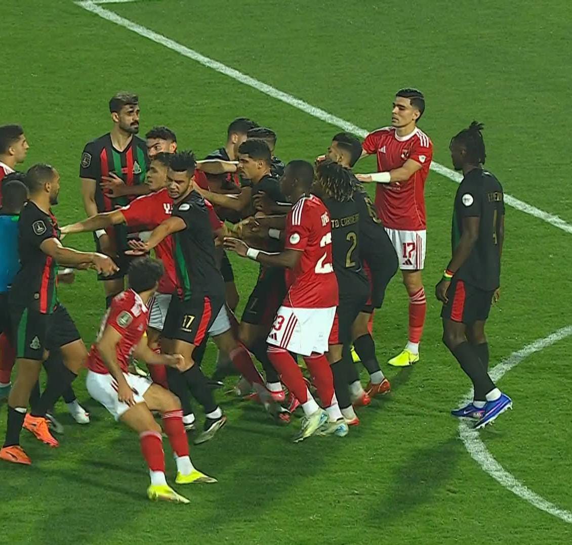 من المباراة. (وكالات)