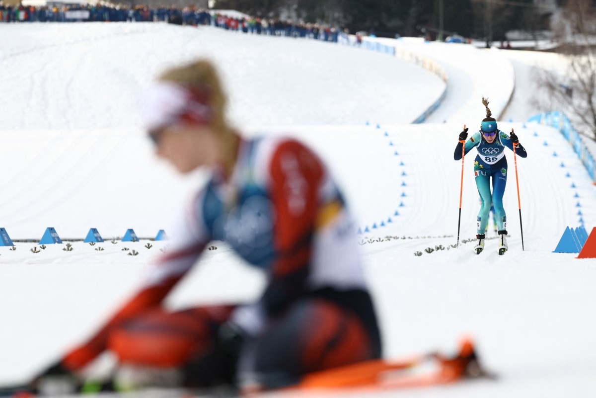 من الألعاب الأولمبية الشتوية. (أ ف ب) 