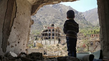 مشهد من مدينة تعز جنوبي اليمن (تعبيرية- أ ف ب).