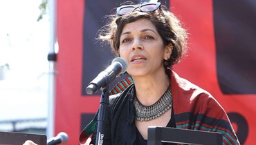 الناشطة رينا أميري (أ ف ب).