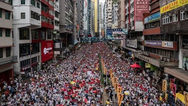 مشهد عام من هونغ كونغ (أ ف ب).