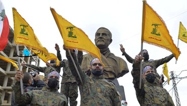 مناصرو "حزب الله" في ذكرى اغتيال سليماني (حسام شبارو).