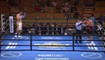 بالفيديو: مصارع يهاجم الحكم لإيقافه المباراة