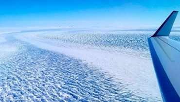 نهر "ثويتس" الجليدي المهدّد بالذوبان (أ ف ب)