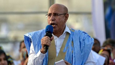الرئيس محمد ولد الغزواني (أ ف ب).
