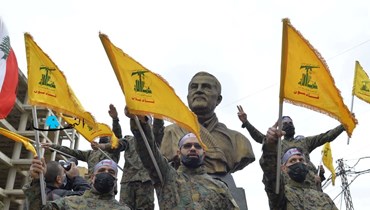 مناصرو "حزب الله" في ذكرى اغتيال سليماني (حسام شبارو).