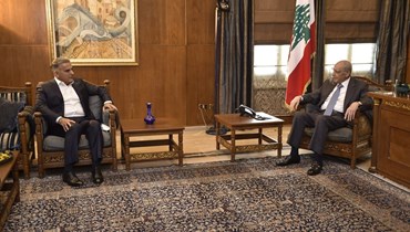 لقاء بين الرئيس نبيه بري واللواء عباس ابراهيم.