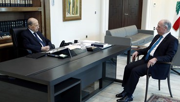 رئيس الجمهورية ميشال عون استقبل وزير الدفاع موريس سليم.