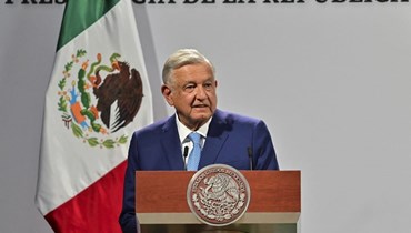 الرئيس المكسيكي (أ ف ب).
