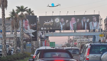 صور رفعها "حزب الله" في ذكرى سليماني (نبيل إسماعيل).