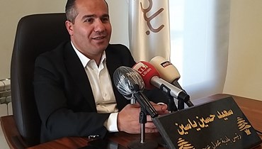 رئيس بلدية مجدل عنجر سعيد ياسين.