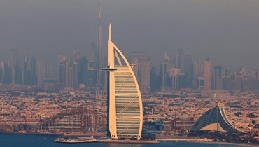 برج العرب في دبي (أ ف ب).