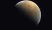 صورة لكوكب المريخ التقطها مسبار "الأمل" الإماراتي، في 10 شباط 2021 (أ ب). 