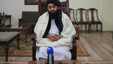 المتحدث باسم طالبان زابيولا مجاهد (ا ف ب)