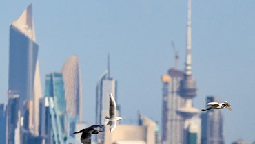 مشهد من الكويت (أ ف ب).
