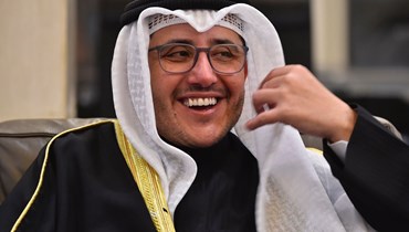 وزير خارجية الكويت (نبيل إسماعيل). 