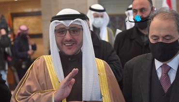 وزير الخارجية الكويتي أحمد ناصر المحمد الصباح (نبيل إسماعيل).